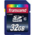 SDHC Card Transcend 32GB TS32GSDHC10 (Class 10)